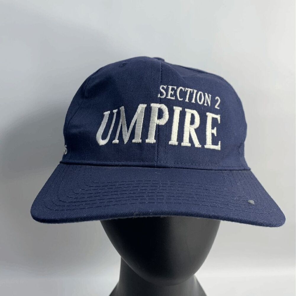 Vintage Section 2 Umpire District 26 Texas Snap back Hat